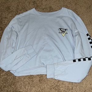 Van's Ron Jon Cropped Long Sleeve